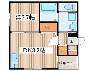 PREMIER 智明の物件間取画像